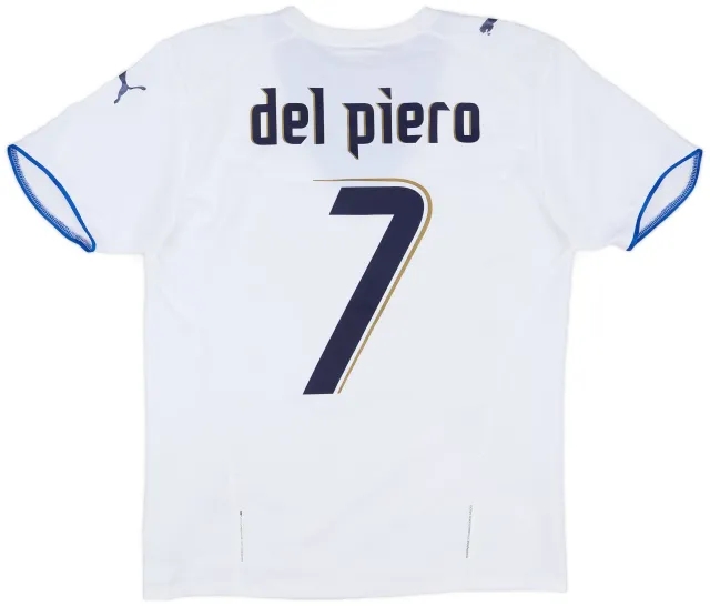 Puma 2006 Italy Away Shirt Del Piero #7 - 5/10 - (M)