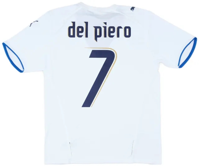 Puma 2006 Italy Away Shirt Del Piero #7 (M)
