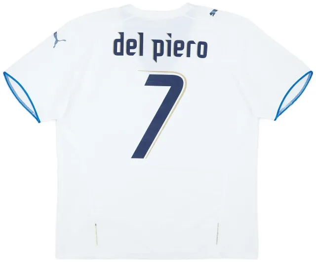 Puma 2006 Italy Away Shirt Del Piero #7 - 5/10 - (XL)