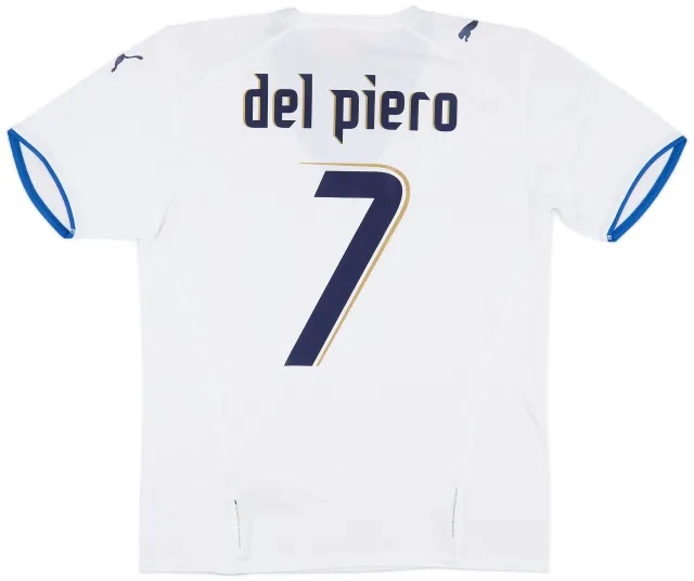 Puma 2006 Italy Away Shirt Del Piero #7 (M)