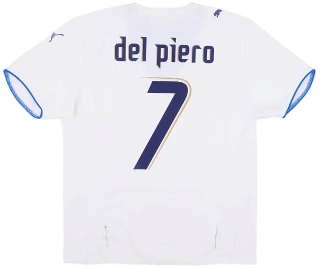Puma 2006 Italy Away Shirt Del Piero #7 - 7/10 - (L)