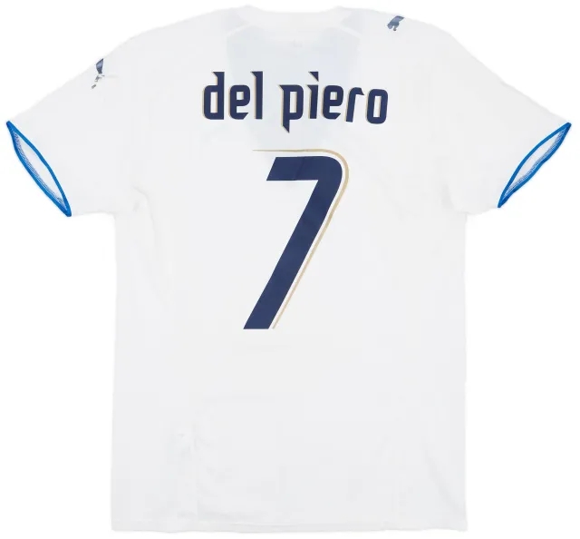 Puma 2006 Italy Away Shirt Del Piero #7 - 6/10 - (L)