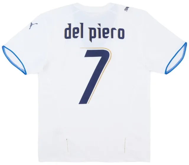 Puma 2006 Italy Away Shirt Del Piero #7 - 7/10 - (M)