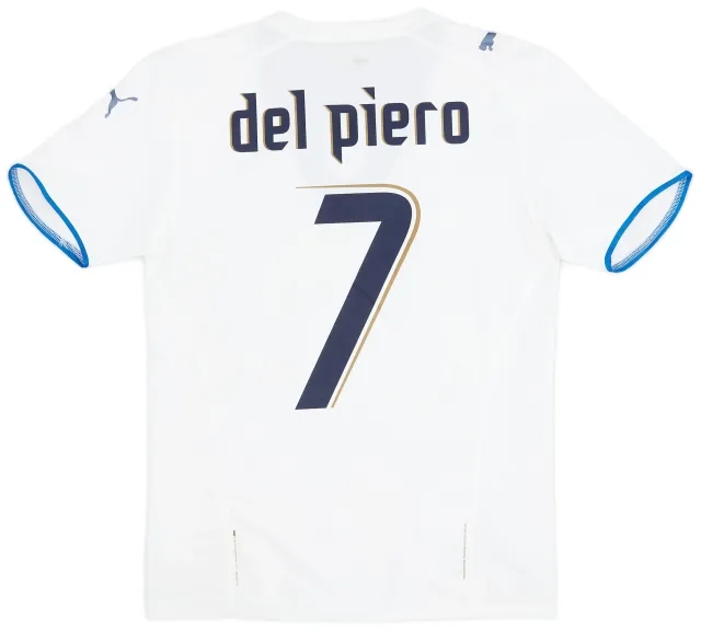 Puma 2006 Italy Away Shirt Del Piero #7 - 5/10 - (S)
