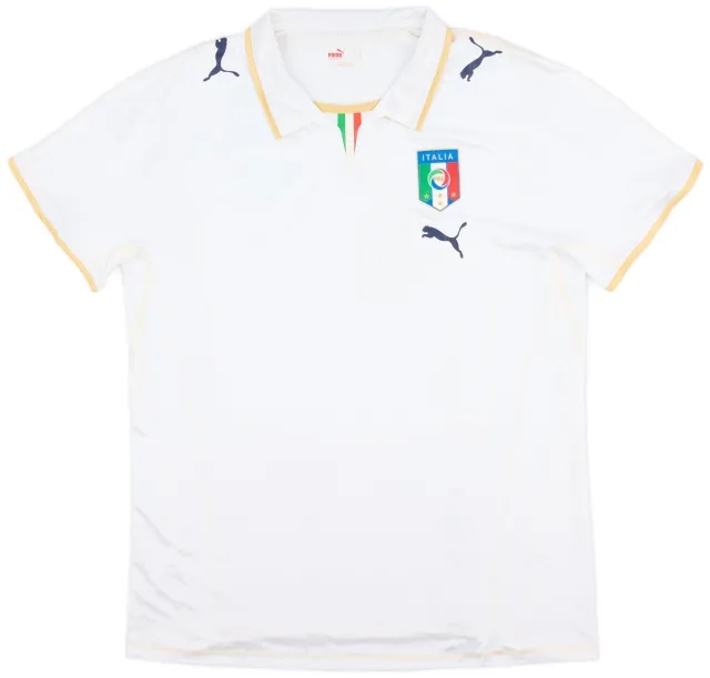 Puma 2007-08 Italy Player Issue Away Shirt - 6/10 - (XL)
