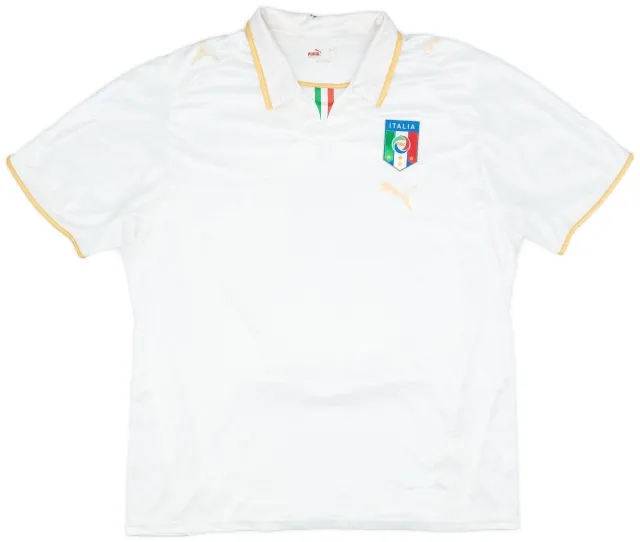 Puma 2007-08 Italy Away Shirt - 4/10 - (XL)