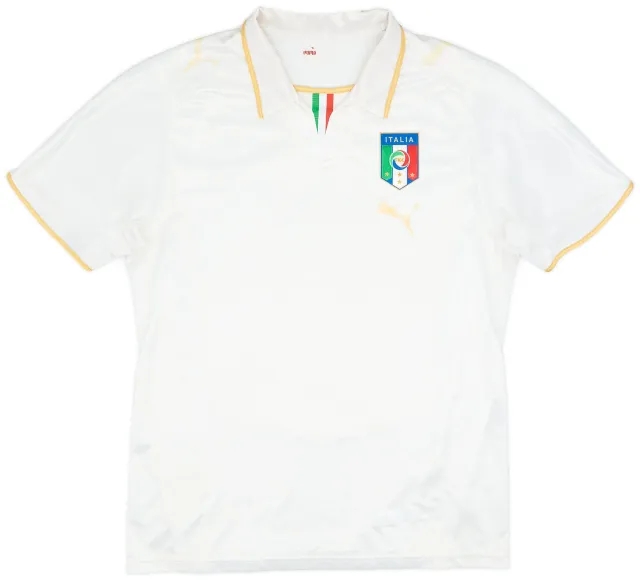 Puma 2007-08 Italy Away Shirt - 4/10 - (M)