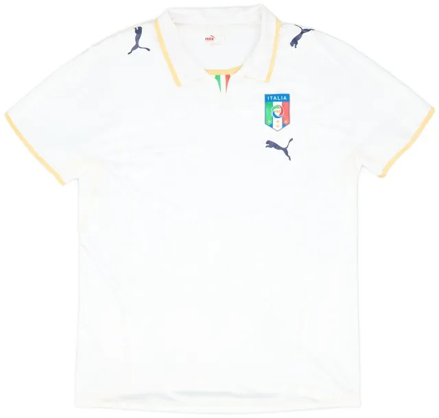 Puma 2007-08 Italy Player Issue Away Shirt - 8/10 - (XL)