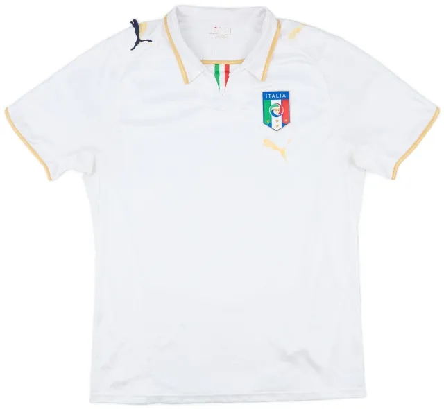 Puma 2007-08 Italy Away Shirt - 4/10 - (M)