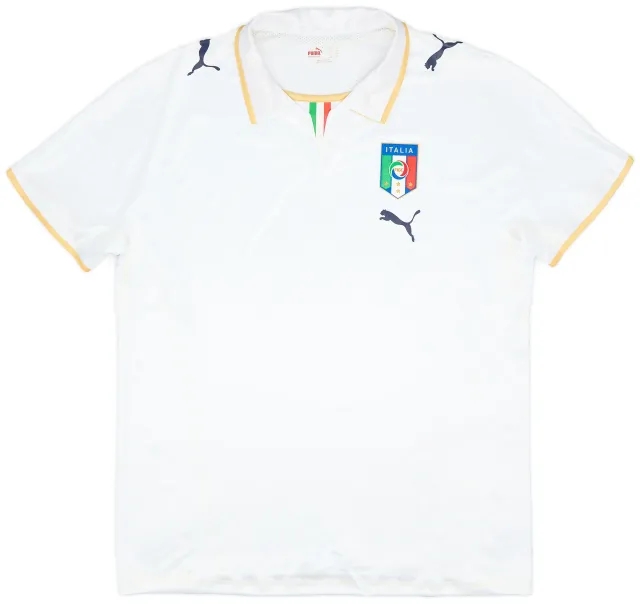 Puma 2007-08 Italy Player Issue Away Shirt - 9/10 - (XL)