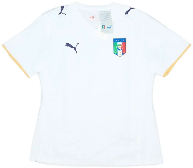 Puma 2007-08 Italy Women's Player Issue Away Shirt (Women's L)