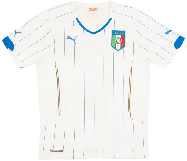 Puma 2014-15 Italy Away Shirt - 7/10 - (L)
