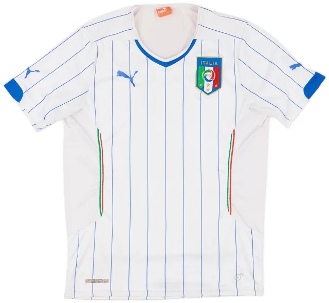 Puma 2014-15 Italy Away Shirt - 6/10 - (L)