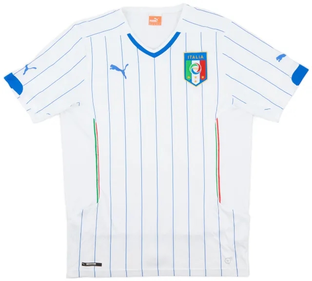 Puma 2014-15 Italy Away Shirt - 9/10 - (XL)