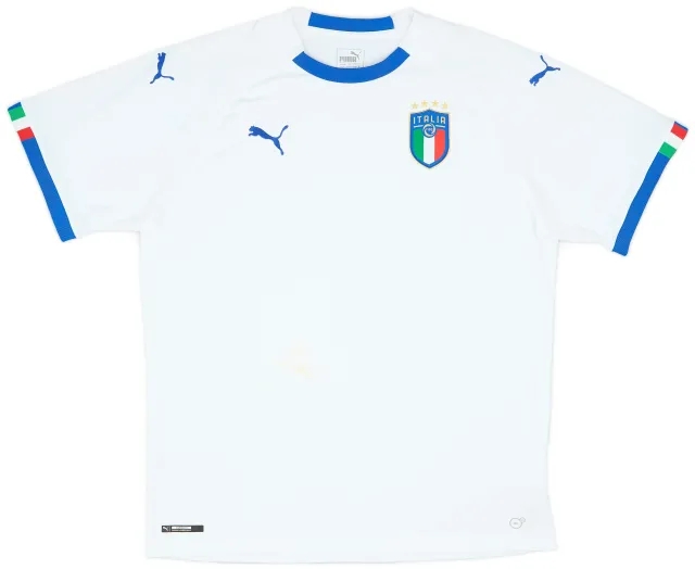 Puma 2018-19 Italy Away Shirt - 8/10 - (XL)