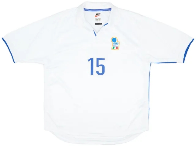 Nike 1997-98 Italy Player Issue Away Shirt #15 - 8/10 - (L)