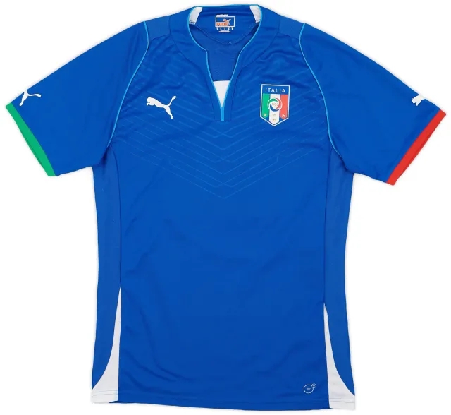 Puma 2013 Italy Confederations Cup Home Shirt #21 - 7/10 - (L)