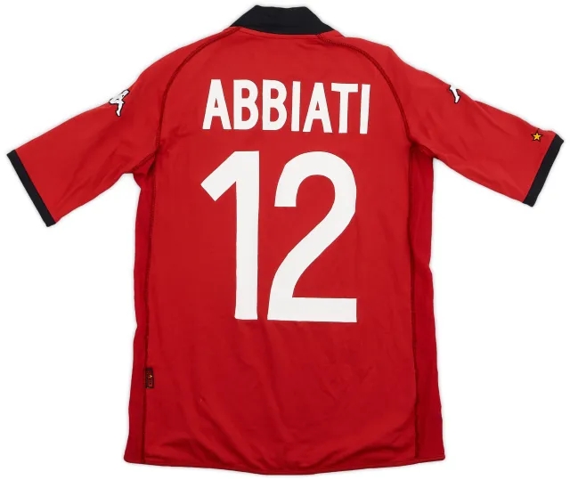 Kappa 2002 Italy GK Shirt Abbiati #12 - 8/10 - (S)