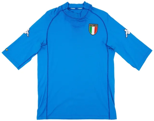 Kappa 2000-01 Italy Home Shirt - 8/10 - (XL)