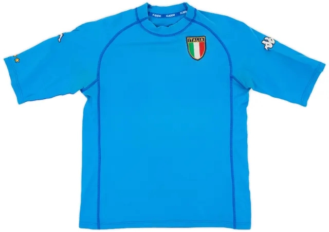 Kappa 2000-01 Italy Home Shirt - 5/10 - (M)