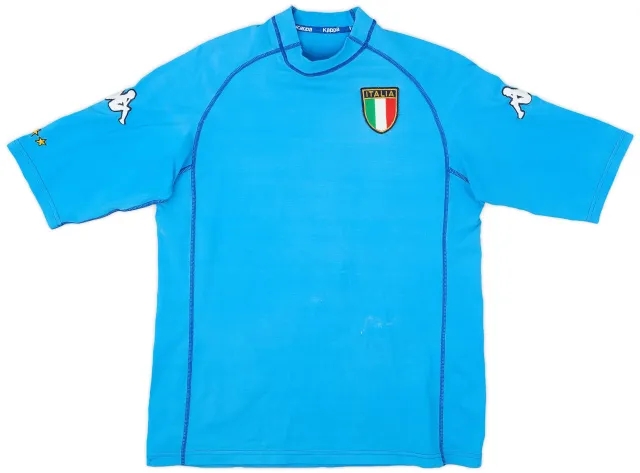 Kappa 2000-01 Italy Home Shirt - 6/10 - (L)