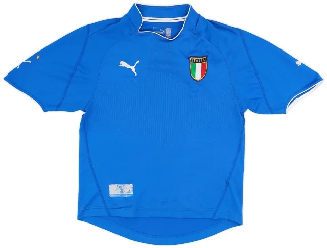 Puma 2003-04 Italy Home Shirt - 6/10 - (S)