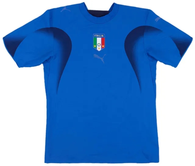 Puma 2006 Italy Home Shirt - 4/10 - (S)