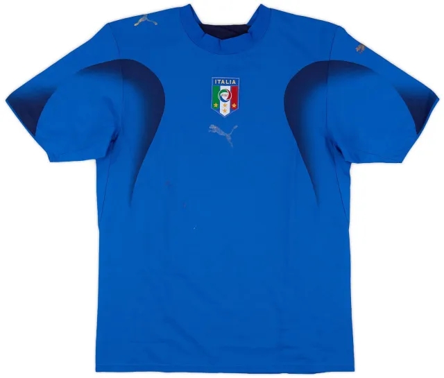 Puma 2006 Italy Home Shirt - 3/10 - (S)