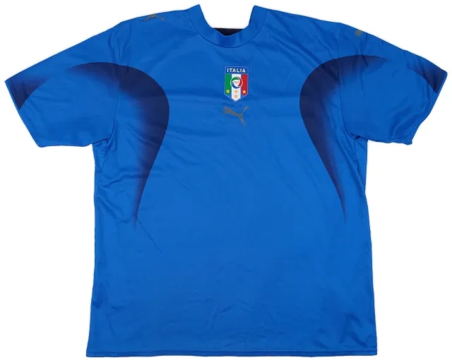 Puma 2006 Italy Home Shirt - 4/10 - (XL)
