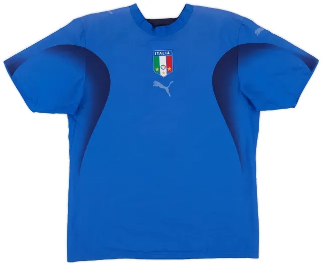 Puma 2006 Italy Home Shirt - 4/10 - (M)
