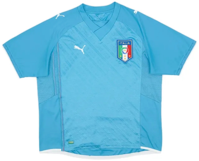 Puma 2009-10 Italy Confederations Cup Home Shirt - 8/10 - (M)
