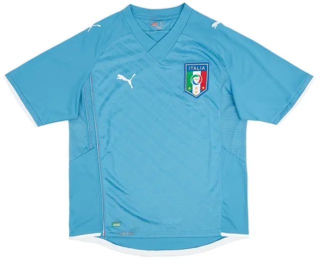 Puma 2009-10 Italy Confederations Cup Home Shirt - 6/10 - (L)