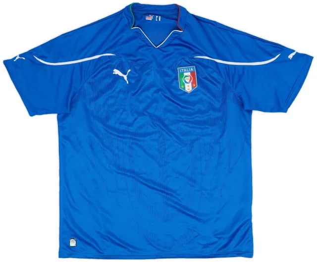 Puma 2010-12 Italy Home Shirt - 9/10 - (XL)