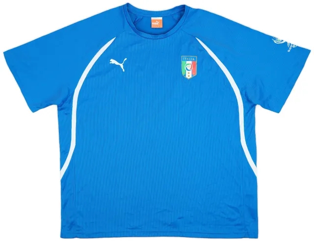Puma 2013-14 Italy 'Superclasse Cup' Basic Home Shirt - 8/10 - (XL)