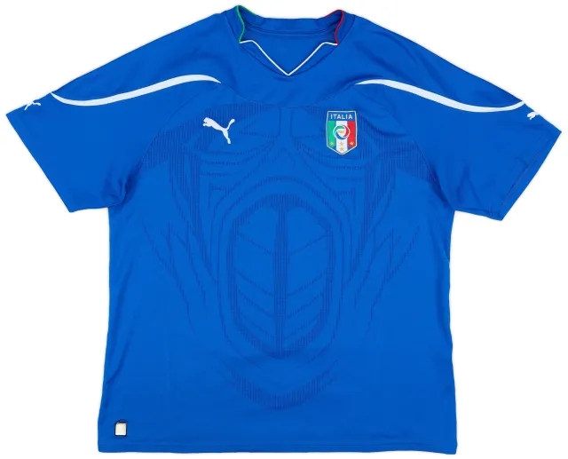 Puma 2010-12 Italy Home Shirt - 6/10 - (XXL)