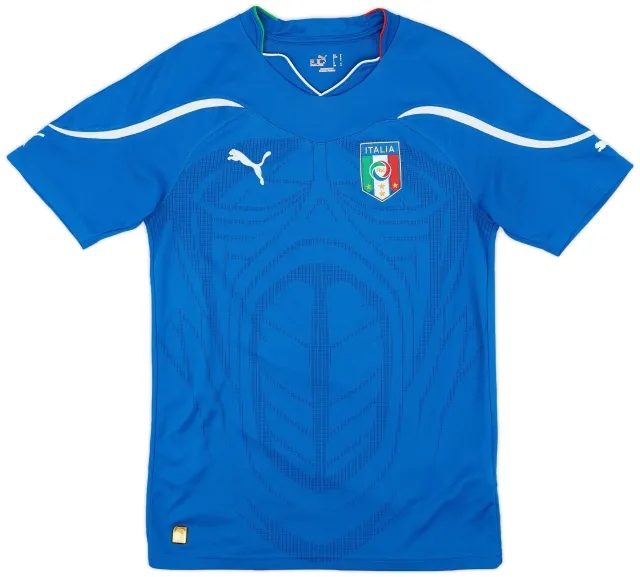 Puma 2010-12 Italy Home Shirt - 9/10 - (S)