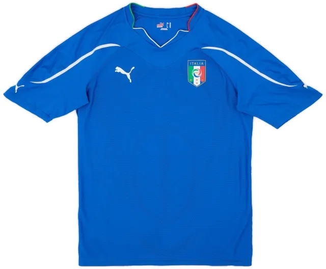 Puma 2010-12 Italy Player Issue Home Shirt - 7/10 - (XL)