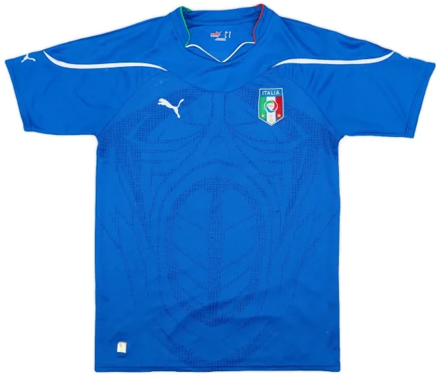 Puma 2010-12 Italy Home Shirt - 7/10 - (M)