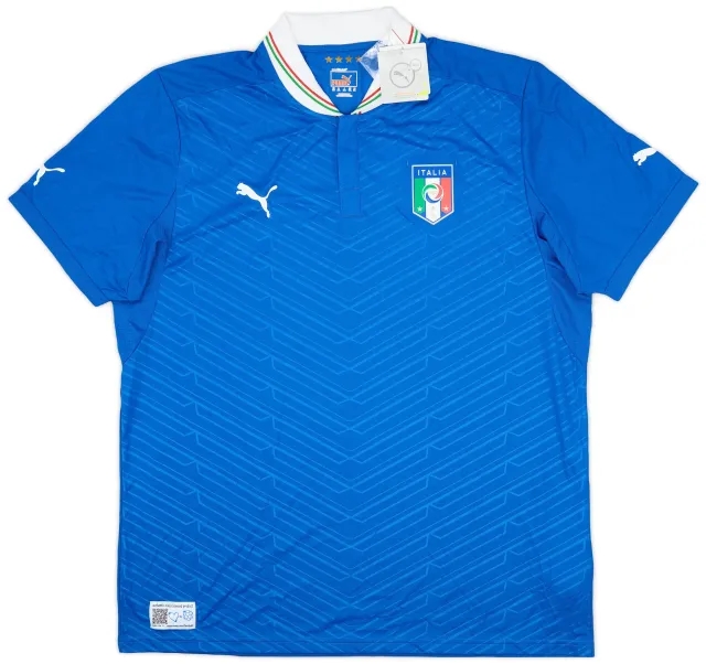 Puma 2012-13 Italy Home Shirt (XXL)