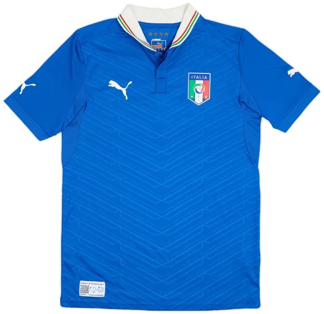 Puma 2012-13 Italy Home Shirt - 8/10 - (S)