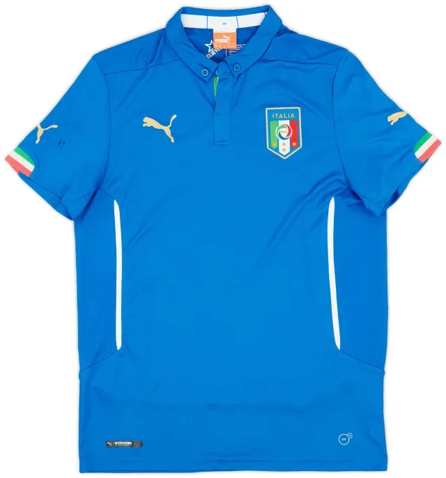 Puma 2012-13 Italy Home Shirt - 8/10 - (XXL.Boys)