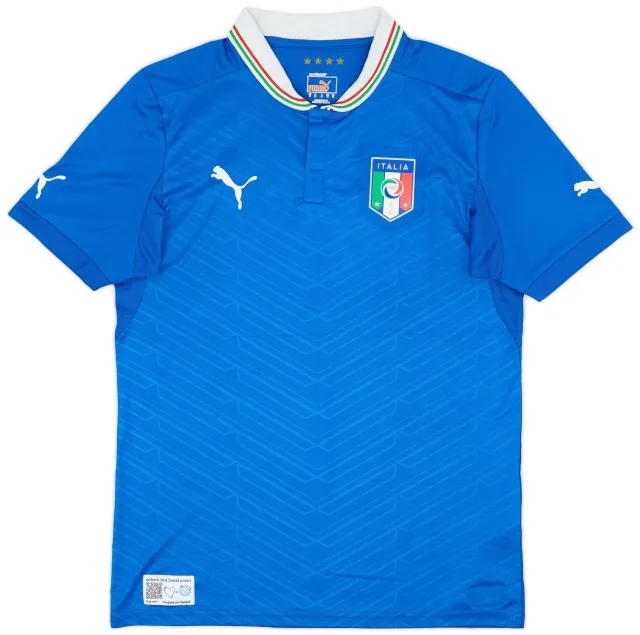 Puma 2012-13 Italy Home Shirt - 7/10 - (M)