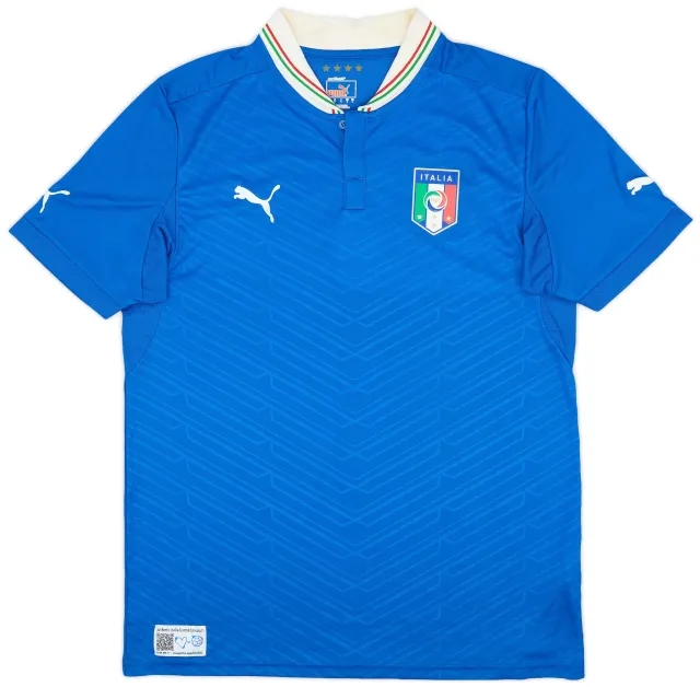 Puma 2012-13 Italy Home Shirt - 8/10 - (L)