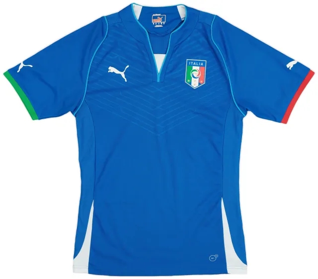 Puma 2013 Italy Confederations Cup Home Shirt - 8/10 - (M)
