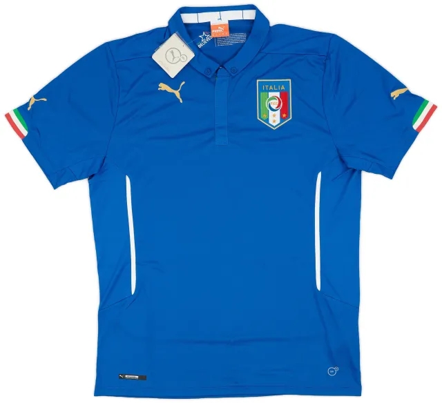 Puma 2014-15 Italy Home Shirt (XL)