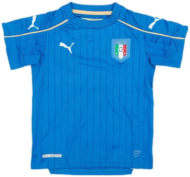 Puma 2016-17 Italy Home Shirt - 9/10 - (S.Boys)
