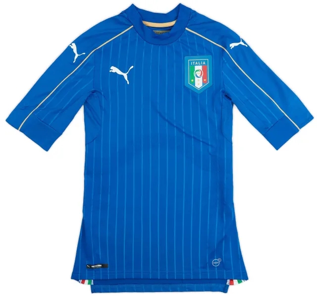 Puma 2016-17 Italy Player Issue Home Shirt - 10/10 - (S)