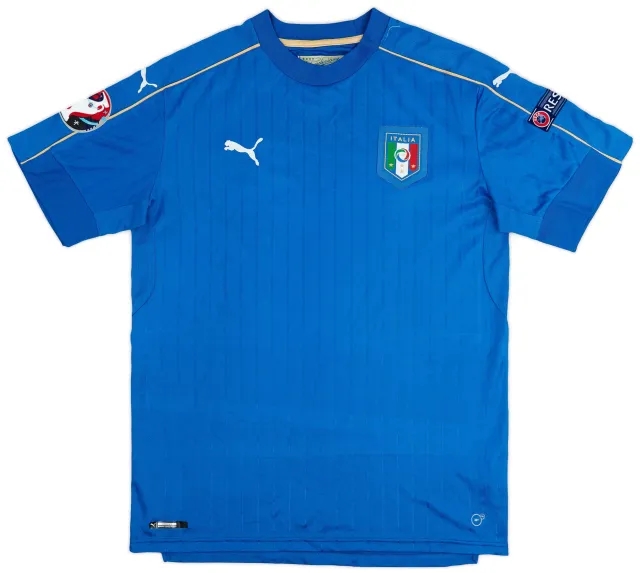 Puma 2016-17 Italy Home Shirt - 10/10 - (XXL)