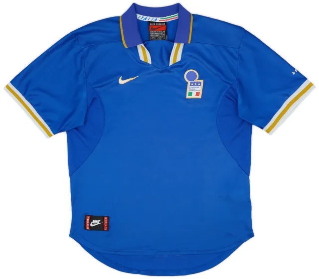Nike 1996-97 Italy Home Shirt - 5/10 - (L)