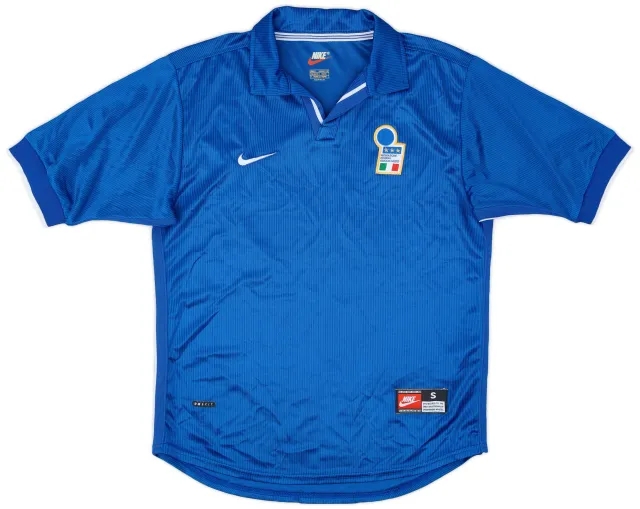 Nike 1997-98 Italy Home Shirt - 9/10 - (S)